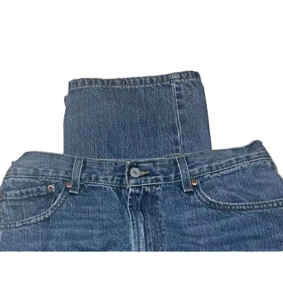 Levi Strauss Mens Blue Jeans 31x32 Relaxed Straight - Picture 2 of 6